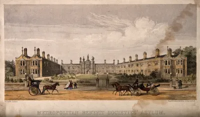 The Metropolitan Benefit Societies' Asylum, Dalston, London