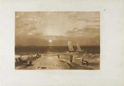 The Midmay Sea-Piece, plate 40 from LIber Studiorum