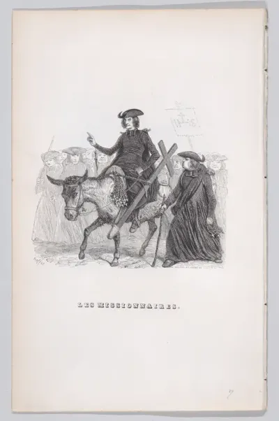The Missionaries, from "The Complete Works of Béranger"