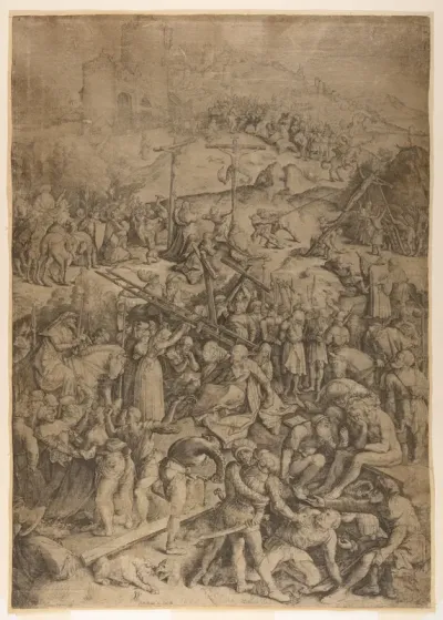 The Mocking, Flagellation, and Crucifixion of Christ
