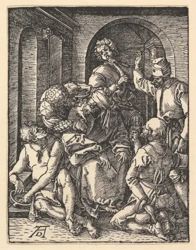 The Mocking of Christ, from "The Small Passion"