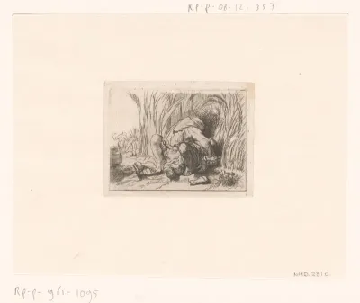 The monk in the cornfield