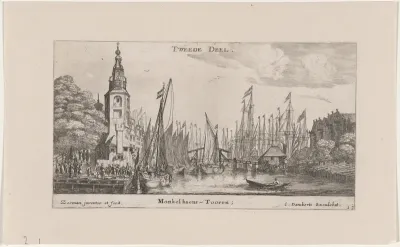 The Montalbans Tower in Amsterdam