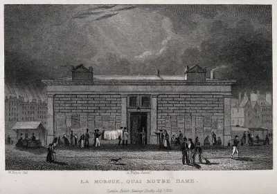 The Morgue, Paris, by Notre Dame