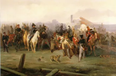 The mortal wound of General Moreau