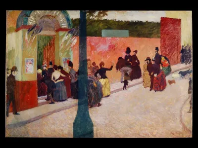 The Moulin de la Galette, Paris