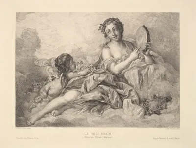 The Muse Erato, from "Gazette des Beaux-Arts"