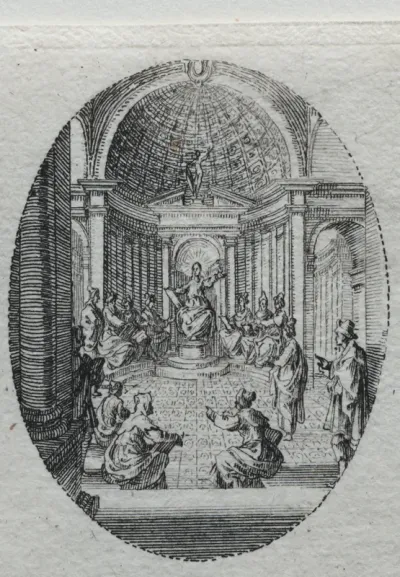 The Mysteries of the Passion:  Christ Disputing with the Doctors