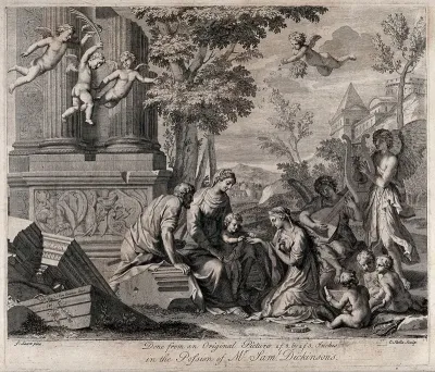 The mystic marriage of Catherine of Alexandria and the infant Christ