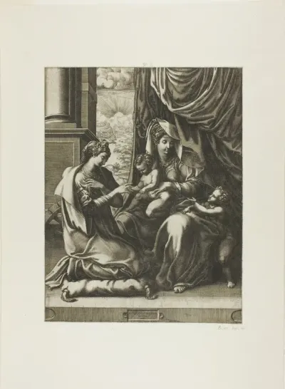 The Mystic Marriage of Saint Catherine