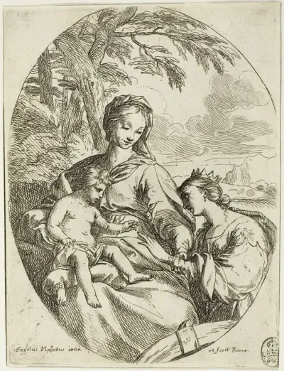 The Mystic Marriage of Saint Catherine