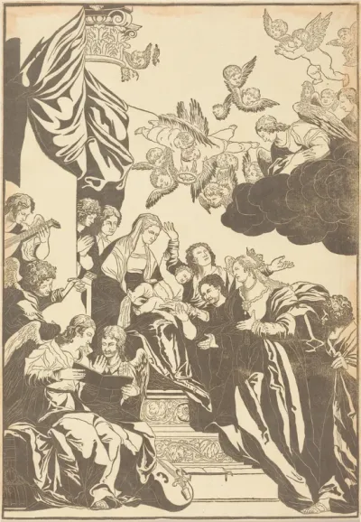 The Mystic Marriage of Saint Catherine