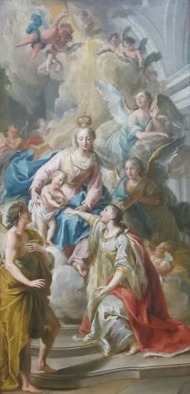 The Mystic Marriage of Saint Catherine