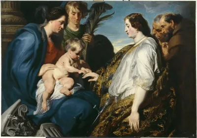 The Mystic Marriage of Saint Catherine