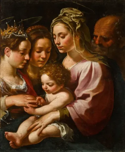 The Mystic Marriage of Saint Catherine