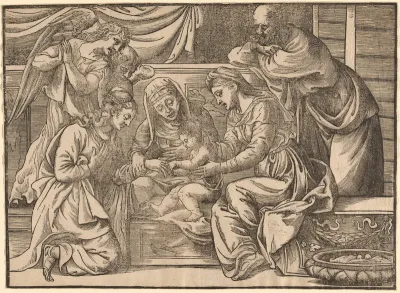 The Mystic Marriage of Saint Catherine
