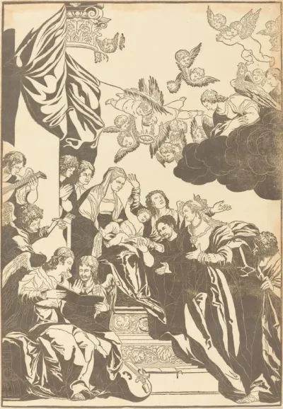 The Mystic Marriage of Saint Catherine