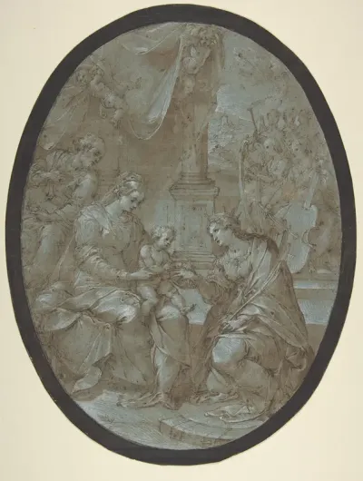 The Mystic Marriage of Saint Catherine of Alexandria