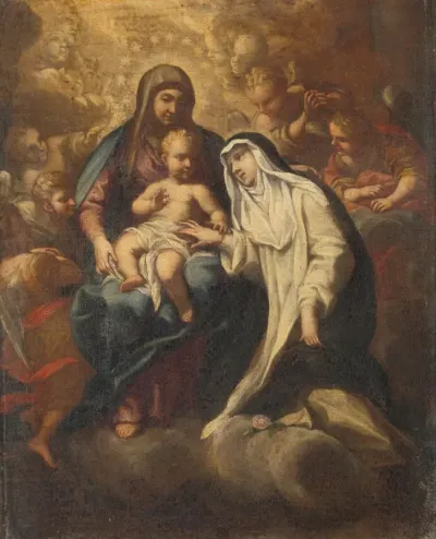 The Mystic Marriage of St Rose of Lima