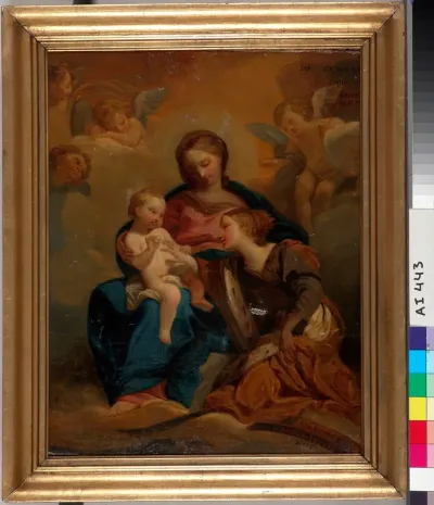 The Mystical Marriage of Saint Catherine, copy