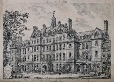 The National Hospital for the Paralysed and Epileptic, Queen Square, Holborn