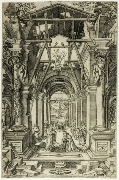The Nativity and the Adoration of the Shepherds
