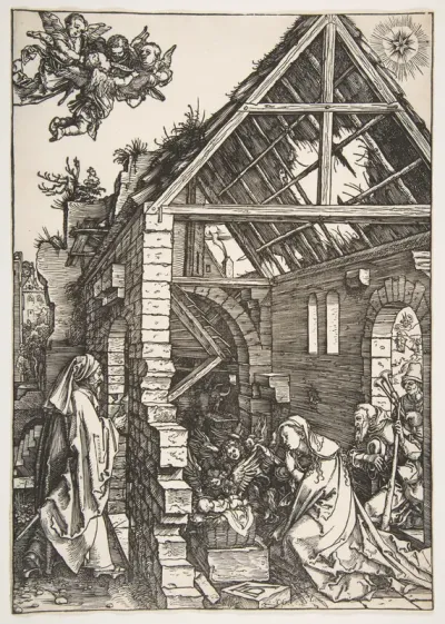 The Nativity, from "The Life of the Virgin"