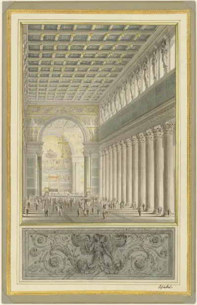 The Nave, Apse, and Crossing of a Cathedral for Berlin