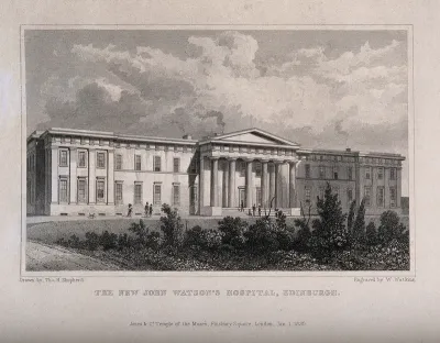 The New John Watson's Hospital, Edinburgh, Scotland