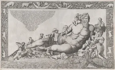 The Nile, from "Speculum Romanae Magnificentiae"