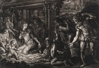 The nocturnal adoration of the shepherds