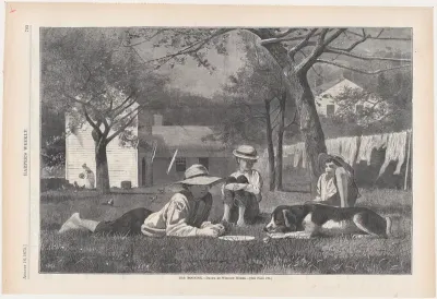 The Nooning (from "Harper's Weekly," Vol. XVII)