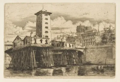 The Notre-Dame Pump, Paris