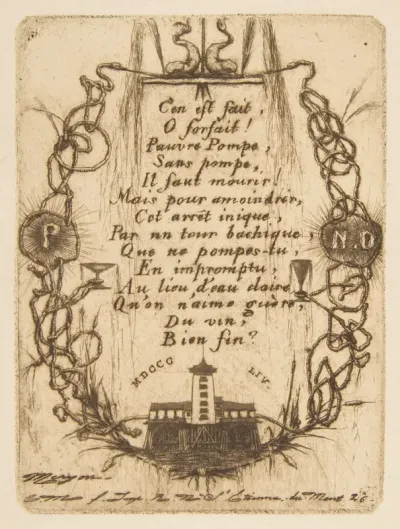 The Nôtre-Dame Pump (small plate)