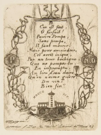 The Notre-Dame Pump (small plate)