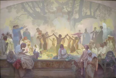 The Oath of Omladina Under the Slavic Linden Tree