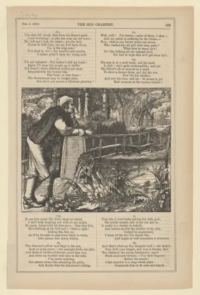The Old Chartist ("Once a Week," vol. 6, p. 183)