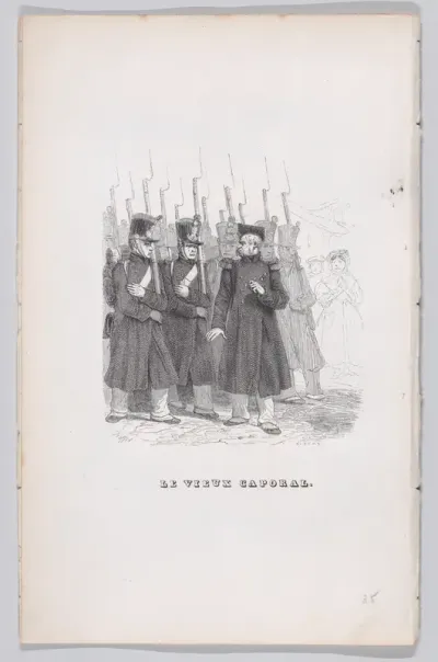 The Old Corporal, from "The Complete Works of Béranger"
