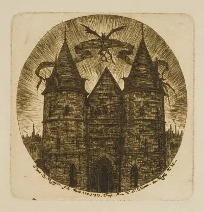 The Old Gate of the Palais de Justice, Paris