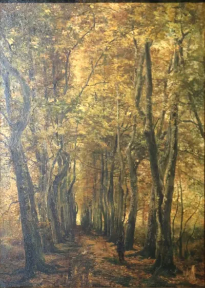 The old hornbeam alley. Tervueren