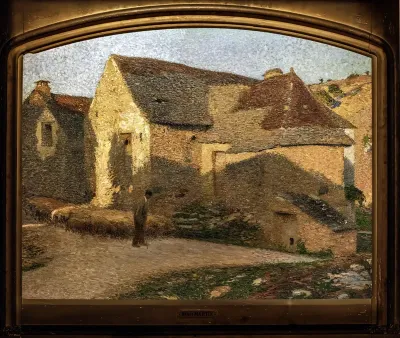 The Old House in the Last Rays