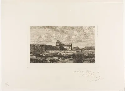 The Old Louvre, Paris, 1651