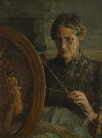 The old spinner, île d'Orléans