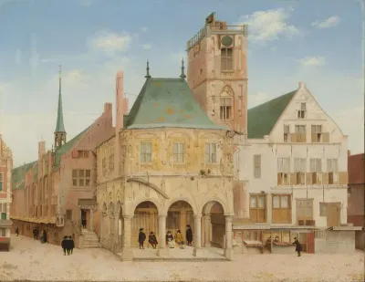 The Old Town Hall of Amsterdam