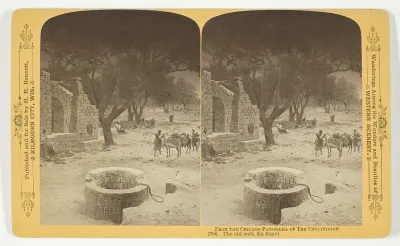 The old well, En Royel, from the series "The Chicago Panorama of The Crucifixion"