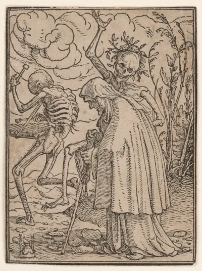 The Old Woman, from "The Dance of Death"
