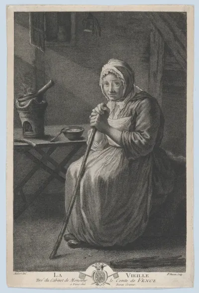 The Old Woman; from "The Office of The Count of Vence"
