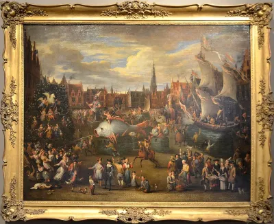 The Ommegang at the Meir, Antwerp