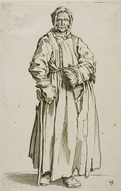 The One-Eyed Woman, plate fifteen from The Beggars