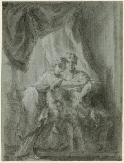 The Origin of Painting (The Corinthian Maid)